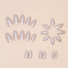 12 Sizes-24 Pcs Press On Nails W1505