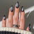 12 Sizes-24 Pcs Press On Nails W1803