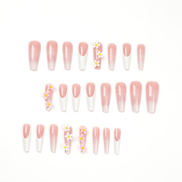 12 Sizes-24 Pcs Press On Nails JP1720