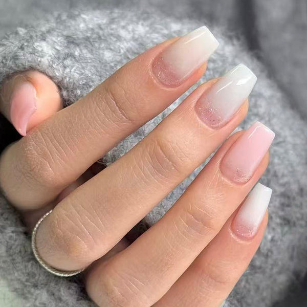 12 Sizes-24 Pcs Press On Nails C1442