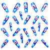 12 Sizes-24 Pcs Press On Nails Y555