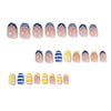 12 Sizes-24 Pcs Press On Nails JP4435