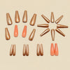 12 Sizes-24 Pcs Press On Nails Y1578