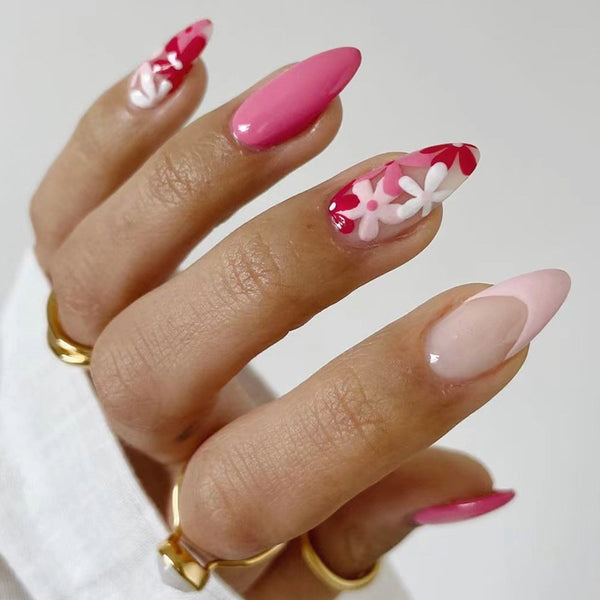 12 Sizes-24 Pcs Press On Nails W683