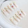 12 Sizes-24 Pcs Press On Nails MY080