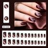 12 Sizes-24 Pcs Press On Nails W1848