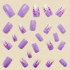 12 Sizes-24 Pcs Press On Nails Y580-2