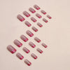 12 Sizes-24 Pcs Press On Nails W1270