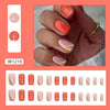 12 Sizes-24 Pcs Press On Nails W1218