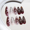 12 Sizes-24 Pcs Press On Nails Z969