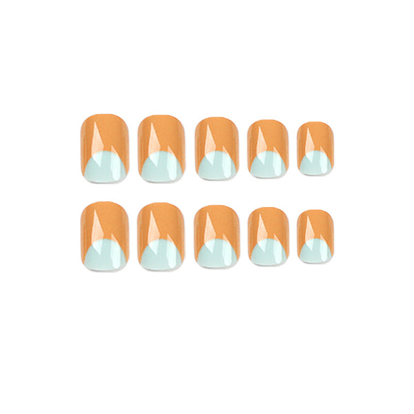 12 Sizes-24 Pcs Press On Nails bundle-set-7