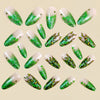 12 Sizes-24 Pcs Press On Nails Y1730