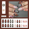 12 Sizes-24 PcsPress On Nails Z1174