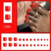 12 Sizes-24 Pcs Press On Nails C365