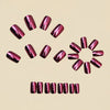 12 Sizes-24 Pcs Press On Nails Y1926