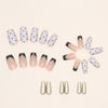 12 Sizes-24 Pcs Press On Nails R764