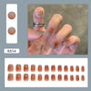 12 Sizes-24 Pcs Press On Nails R854