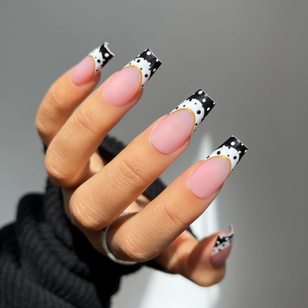 12 Sizes-24 Pcs Press On Nails bundle-set-5