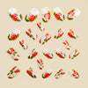 12 Sizes-24 Pcs Press On Nails Y1865