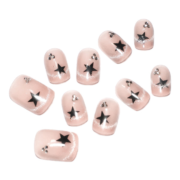 12 Sizes-24 Pcs Press On Nails SP100
