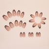 12 Sizes-24 Pcs Press On Nails W2130