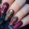 12 Sizes-24 Pcs Press On Nails Y1112