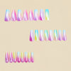 12 Sizes-24 Pcs Press On Nails Y1258
