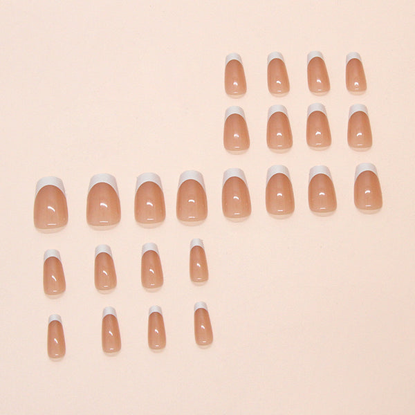 12 Sizes-24 Pcs Press On Nails W1815