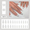 12 Sizes-24 Pcs Press On Nails W078