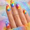12 Sizes-24 Pcs Press On Nails Y1955