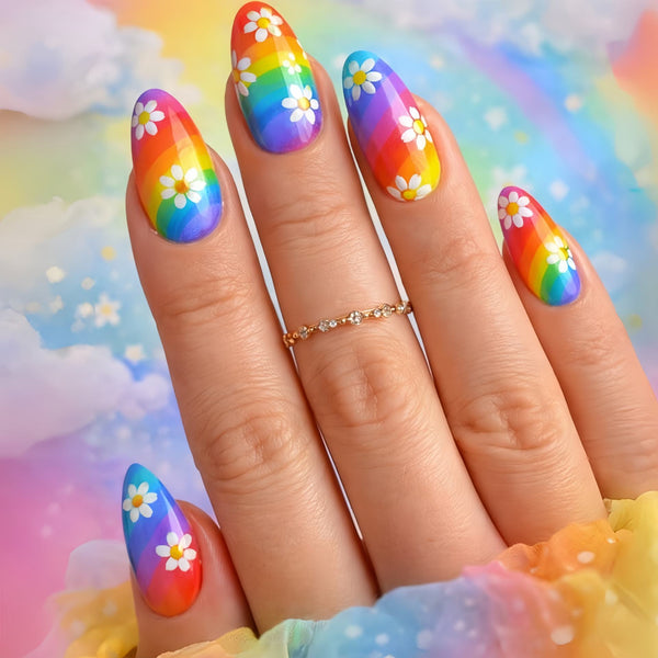 12 Sizes-24 Pcs Press On Nails Y1955