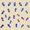 12 Sizes-24 Pcs Press On Nails Y235