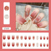 12 Sizes-24 Pcs Press On Nails Z320