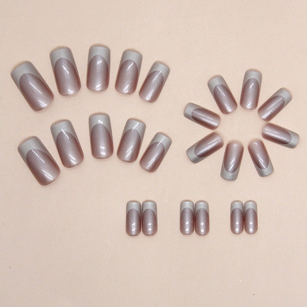 12 Sizes-24 Pcs Press On Nails W1334
