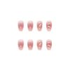 12 Sizes-24 Pcs Press On Nails Z319