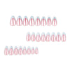 12 Sizes-24 Pcs Press On Nails JP4323
