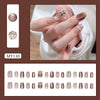 12 Sizes-24 Pcs Press On Nails MY130