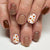 12 Sizes-24 Pcs Press On Nails C1094