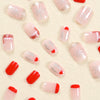 12 Sizes-24 Pcs Press On Nails- JF0732-1