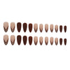 12 Sizes-24 Pcs Press On Nails W1428