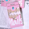 12 Sizes-24 Pcs Press On Nails JL0668