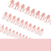 12 Sizes-24 Pcs Press On Nails JP4026