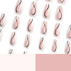 12 Sizes-24 Pcs Press On Nails JP3045