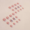 12 Sizes-24 Pcs Press On Nails W1070