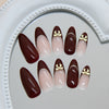 12 Sizes-24 Pcs Press On Nails Z1320