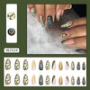 12 Sizes-24 Pcs Press On Nails W2028