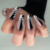 12 Sizes-24 Pcs Press On Nails JP2726