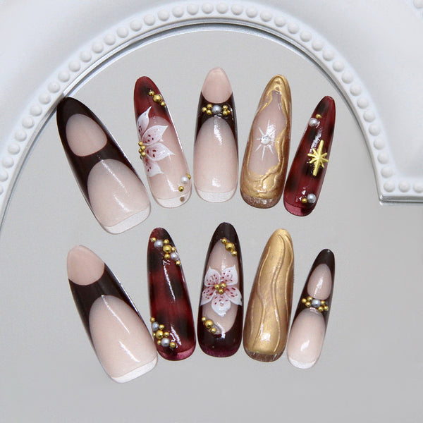 30 Pcs Press On Nails Z1228