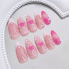 12 Sizes-24 Pcs Press On Nails Z913