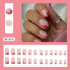 12 Sizes-24 Pcs Press On Nails W1416